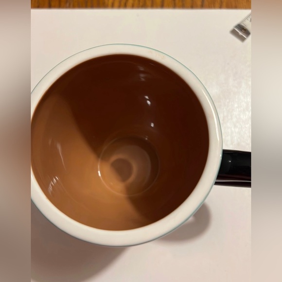 Retired Coton Colors Coffee Mug, excellent condition 
Mint cup, coral ruffle - Picture 5 of 5